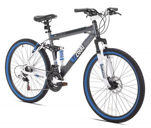 Kent KZ2600 Dual-Suspension Mountain Bike, 26-Inch