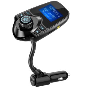 WirelessNulaxy In-Car Bluetooth FM Transmitter